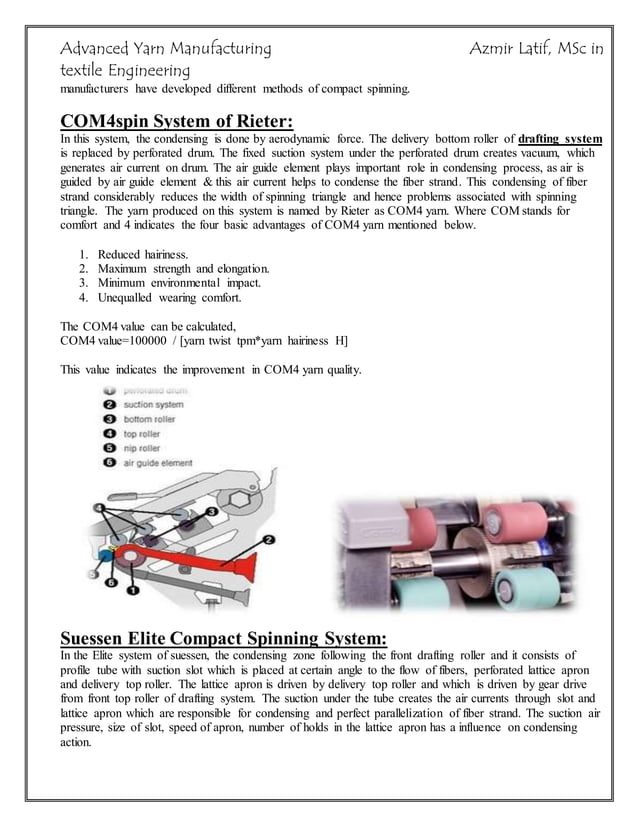 Compact Spinning System PDF