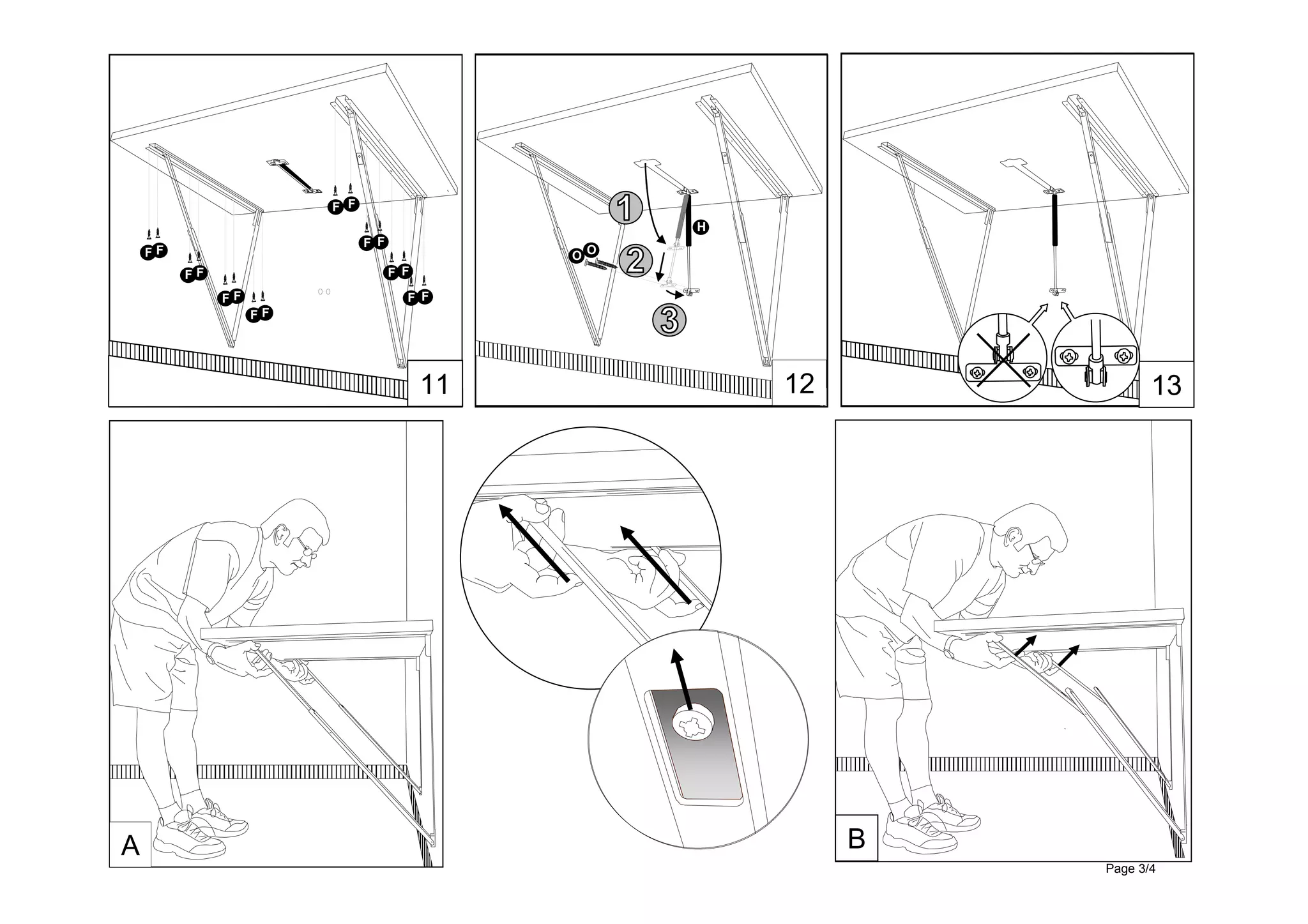 Folding Table - Assembly Instructions Rev. 03