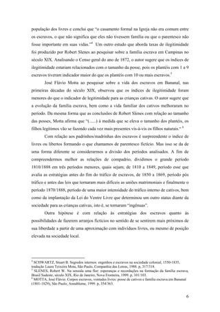 Compadrio E EscravidãO Em Guarapuava