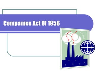 Companies Act Of 1956
 