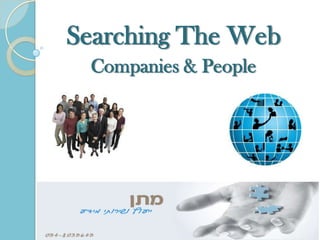 Searching The Web Companies & People 