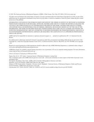 Companion Guide to the Asme Boiler & Pressure Vessel Codes. Vol. 1 ...