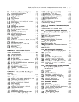 Companion Guide to the Asme Boiler & Pressure Vessel Codes. Vol. 1 ...