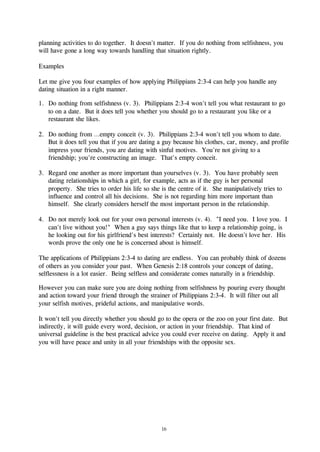 Companionship Principle