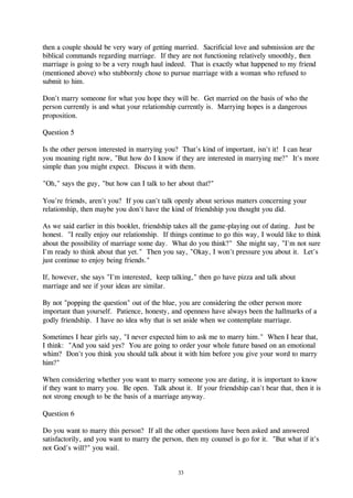 Companionship Principle