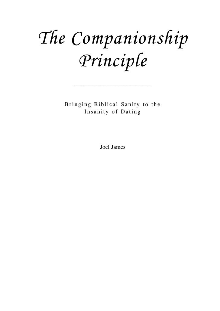 companionship principle