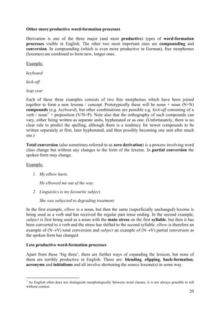 Companion to english linguistics | PDF