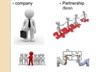  company  Partnership
(firm)
 