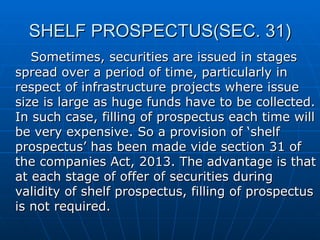 Comprehensive Guide to Prospectus under Company Law and Secretarial ...