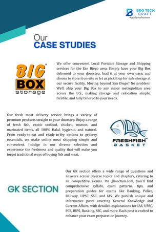 BRO Tech Craft IT Company - Company Profile | PDF