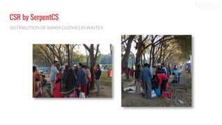 CSR by SerpentCS
DISTRIBUTION OF WARM CLOTHES IN WINTER
 