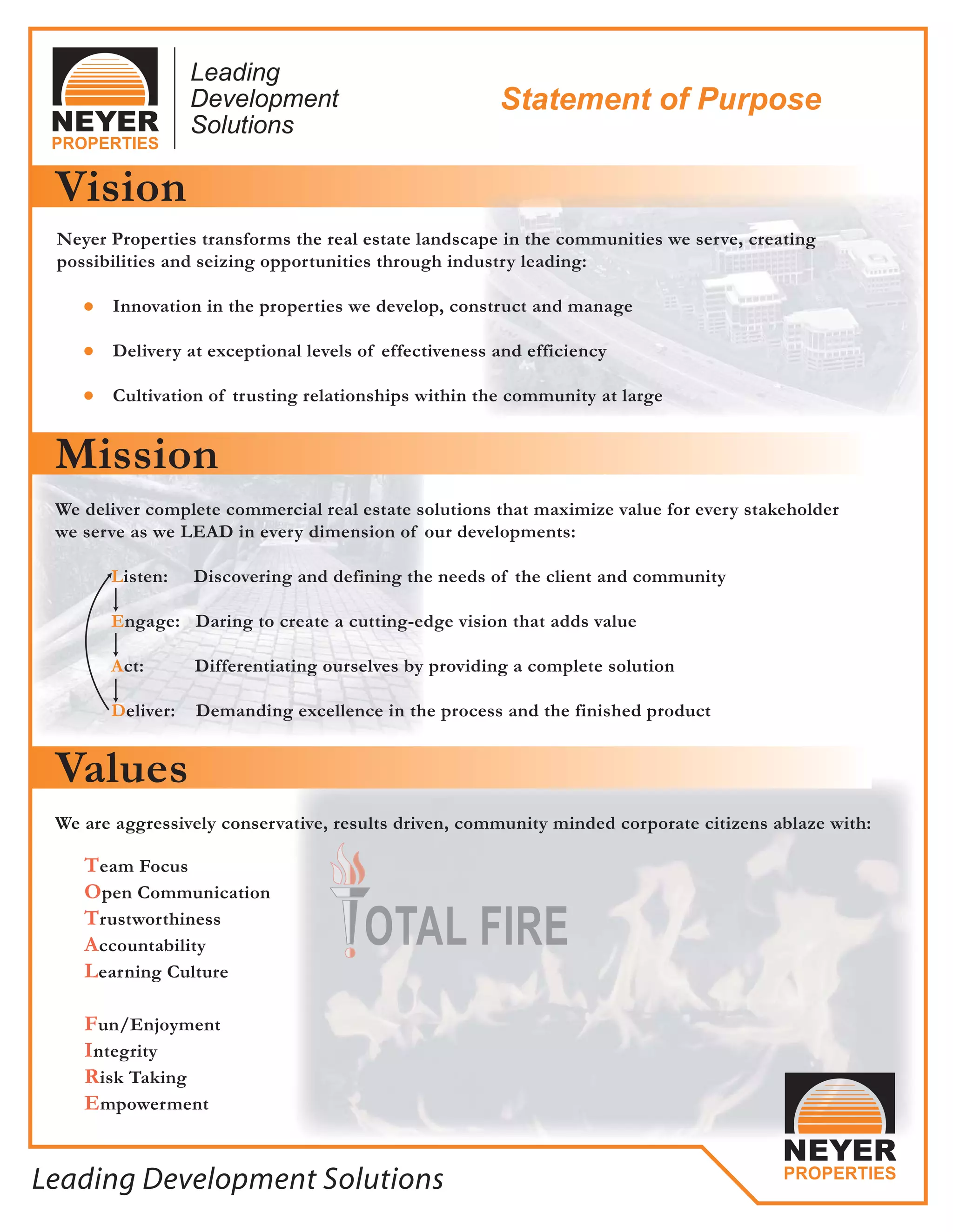 Company Vision, Mission, Values | PDF