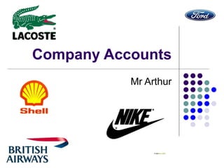 Company Accounts Mr Arthur 