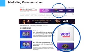 Marketing Communication
 