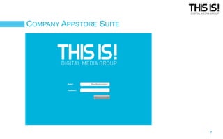 COMPANY APPSTORE SUITE

7

 