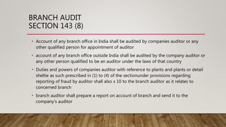 Company audit and company auditor | PPTX