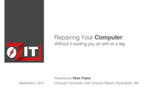 Oziti Computer Repairs Digital Brochure