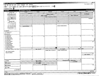Company Calendar
