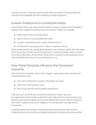 Convertible Notes: A Term-by-Term Guide for Founders and Growing ...