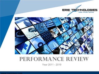 Performance Review Year 2011 - 2019 