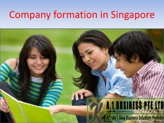 Company formation in Singapore
 