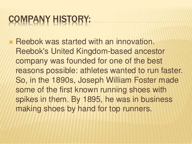 reebok company history