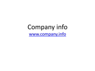 ManualCompany infowww.company.info http://bibliotheek.hszuyd.nl 