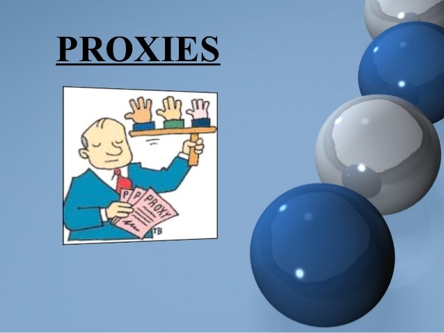image of  the word «proxy»