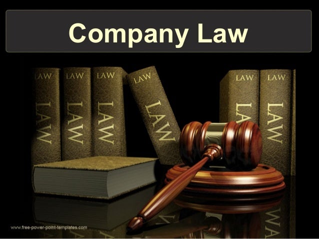 presentation on company law