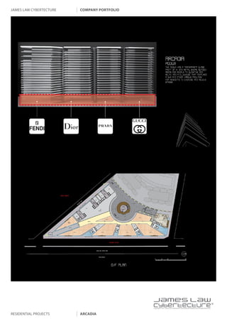 james law cybertecture   company portfolio




                                             |
                                             Copyright c 2011 James Law Cybertecture International Holdings Ltd. All Rights Reserved.



residential projects     arcadia
 