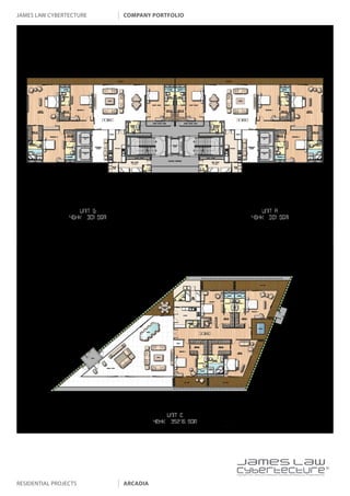 james law cybertecture   company portfolio




                                             |
                                             Copyright c 2011 James Law Cybertecture International Holdings Ltd. All Rights Reserved.



residential projects     arcadia
 