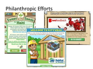 Philanthropic Efforts
 