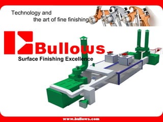 Technology and
        the art of fine finishing !




  Surface Finishing Excellence
 