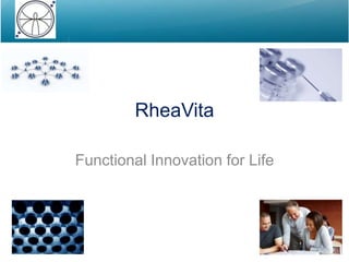RheaVita Functional Innovation for Life 