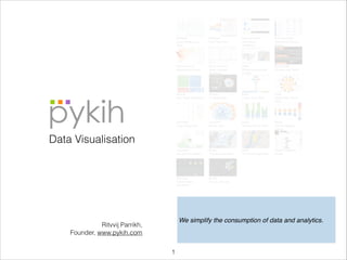 Data Visualisation

We simplify the consumption of data and analytics.

Ritvvij Parrikh,
Founder, www.pykih.com
!1

 