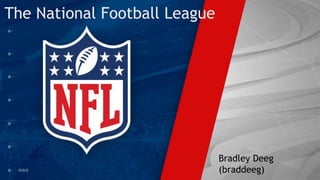 Bradley Deeg
(braddeeg)
The National Football League
 