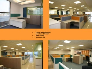 Client : Kwality Bright  Location : Chennai Area : 12000 Architect : SA  
