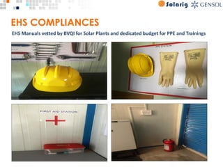 Solarig Gensol Utilities Pvt. Ltd
303, Parshwanath Business Park,
Opp. KFC , Prahladnagar
Ahmedabad – 380014, Gujarat, India
Tel +91 79 40068235
Email: puneetjaggi@solariggensol.com
M: +91 99980 25820
 