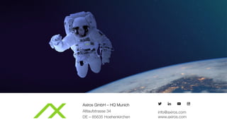 AXIROS | Company presentation 2020 | PPT