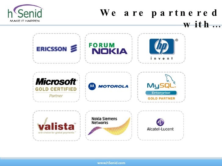 hSenid - Company Presentation 2009