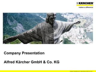 Karcher Company presentation