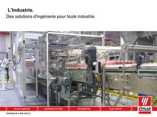 Des solutions d'ingénierie pour toute industrie.
L’Industrie.
 