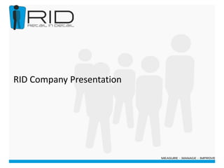 RID Company Presentation
 