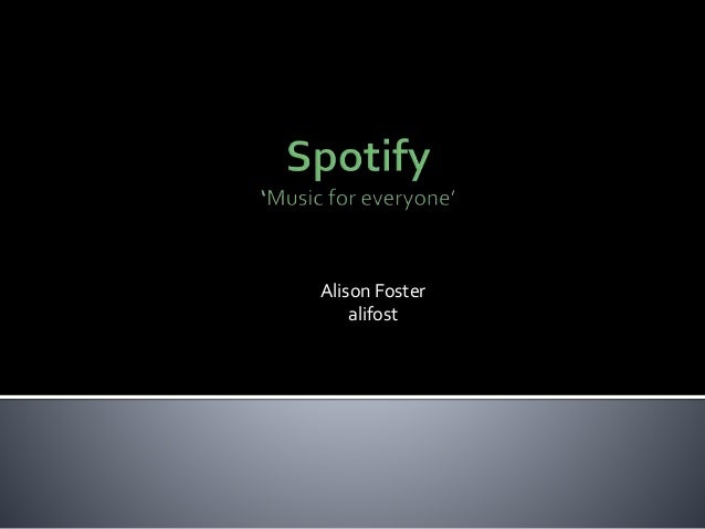 Spotify corporate structure picture