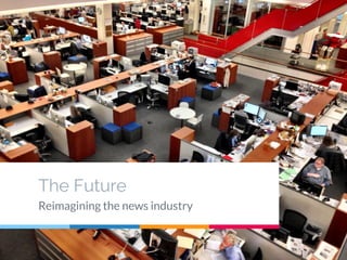 The Future
Reimagining the news industry
 