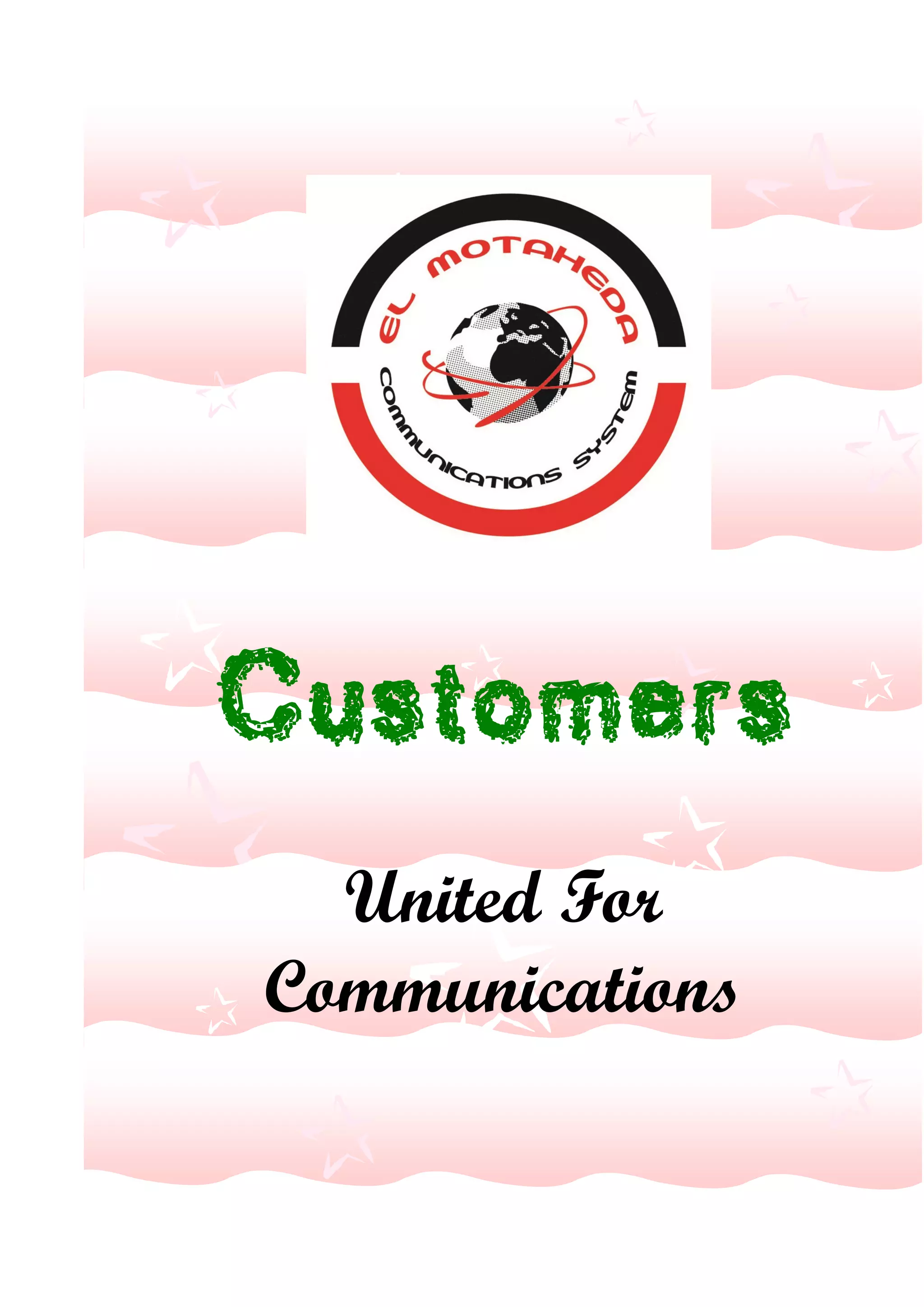 United For
Communications
 