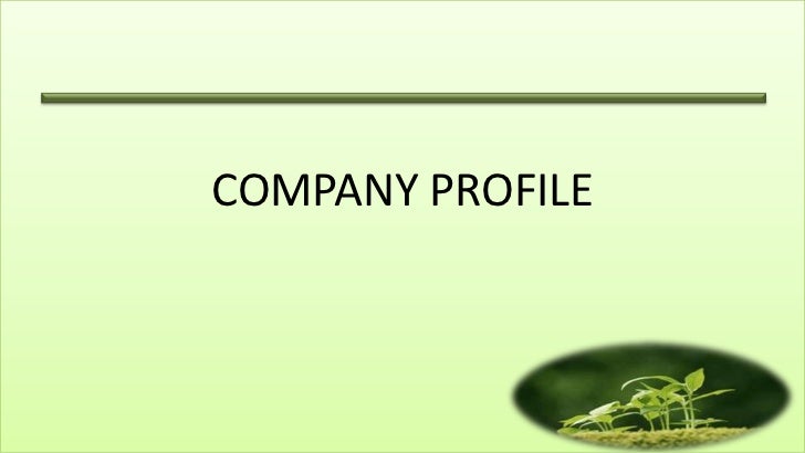 Company profile