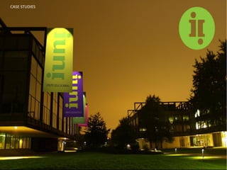 CASE STUDIES




        © Copyright Per Creare (2007 / São Paulo)   3
                                                    2
 