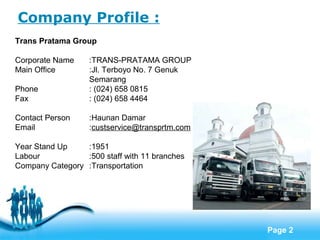 Company Profile