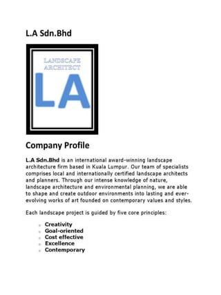 Company profile-ICI